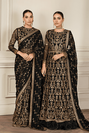Zarif Black Ruby Mehroz Collection 2022 Online Shopping